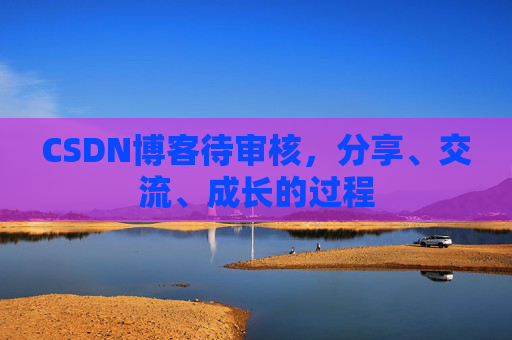 CSDN博客待审核，分享、交流、成长的过程